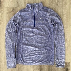 Nike Women’s Purple Quarter-Zip Pullover